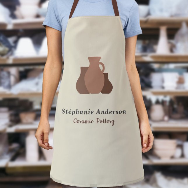 Ceramic Pottery Artist Apron (Ceramic Pottery Artist Apron)