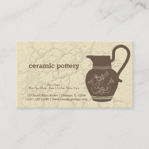 Ceramic Pottery Business Card