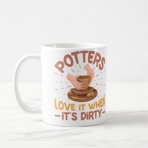 Ceramic Pottery Design Coffee Mug