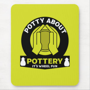 Ceramic Pottery Maker Mouse Mat