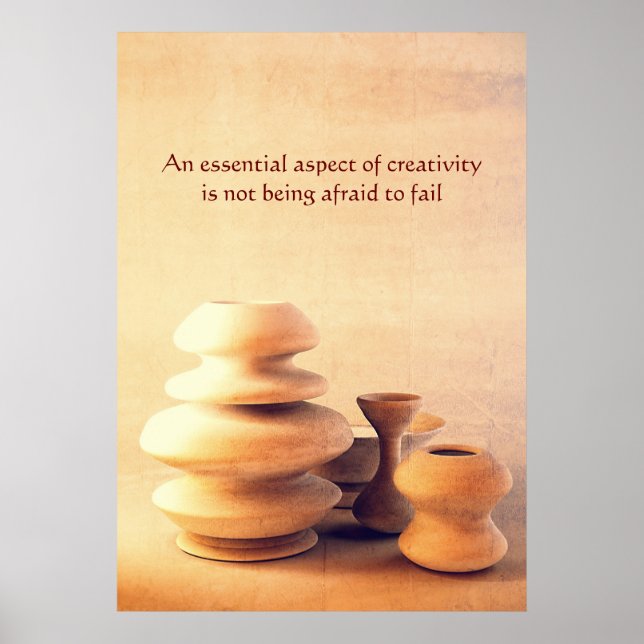 Ceramic Pottery Still Life I - Light and Shadow Poster (Front)