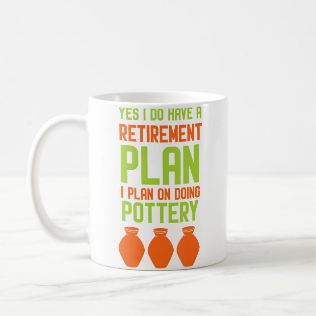 Ceramic Pottery Supplies For Pottery Lovers - Pott Coffee Mug (Left)