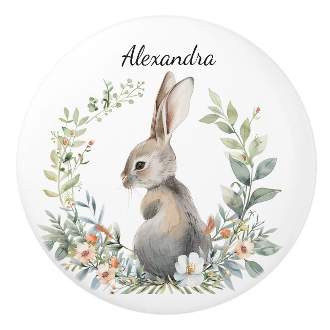 Ceramic Pull - Girls doorhandle  (Front)