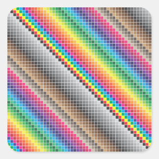 ceramic seamless mosaic square sticker