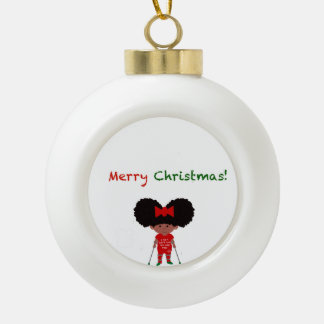 Ceramic Square Ornament