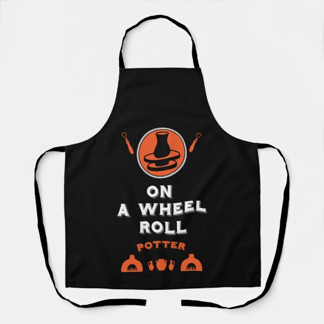 Ceramic Studio Potter Apron (Front)