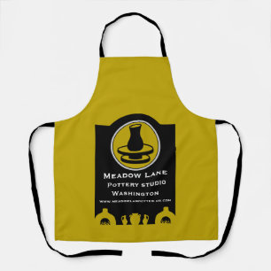 Ceramic Studio Potter Business Promotion Apron