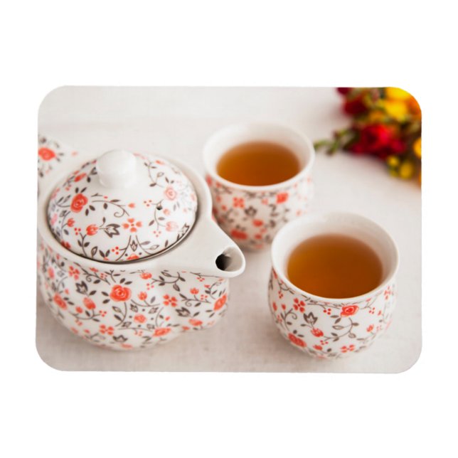 Ceramic Tea Set Magnet (Horizontal)