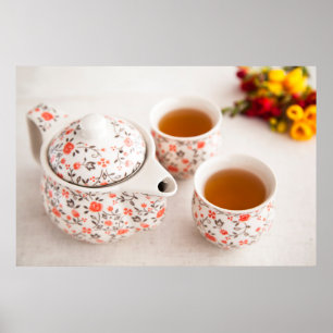 Ceramic Tea Set Poster
