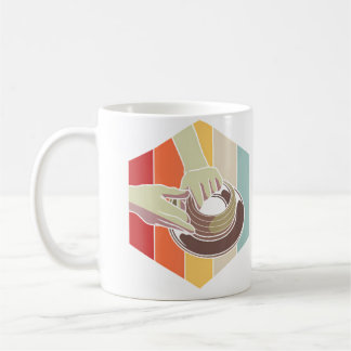Ceramic Teacher Retro Pottery Coffee Mug
