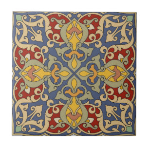 Ceramic Tile - Arabesque Traditional Pattern