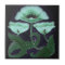 Ceramic Tile - Art Nouveau Floral Design