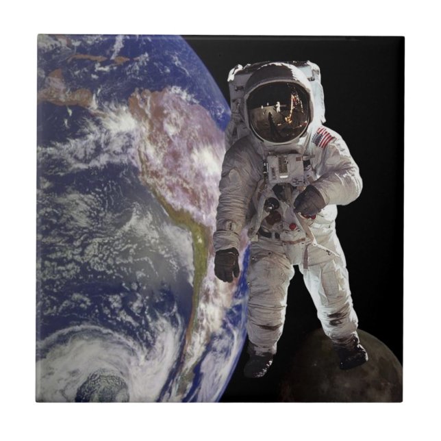 Ceramic Tile Astronaut (Front)