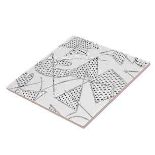 Ceramic Tile ATOMIC BOOMERANG 1950s 200 COLORS