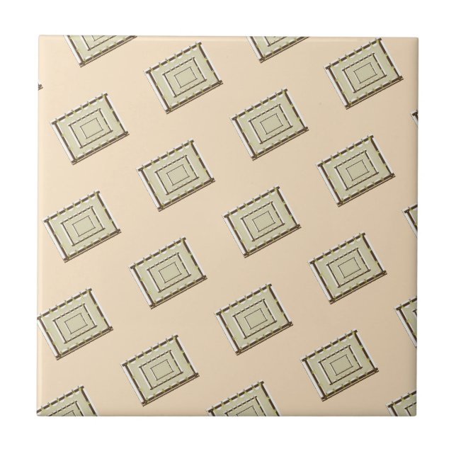 Ceramic Tile Beige Brown (Front)