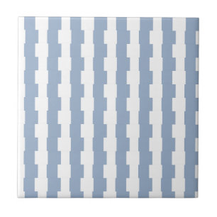Ceramic Tile Blue Stripe