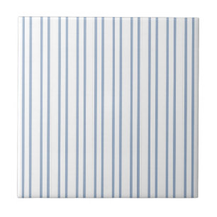 Ceramic Tile Blue Stripe