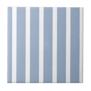 Ceramic Tile Blue Stripe