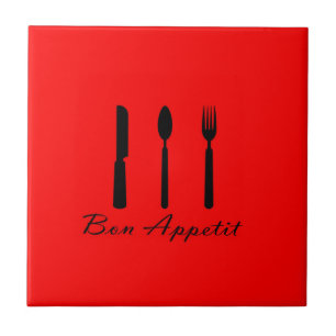 Ceramic Tile - Bon Appetit