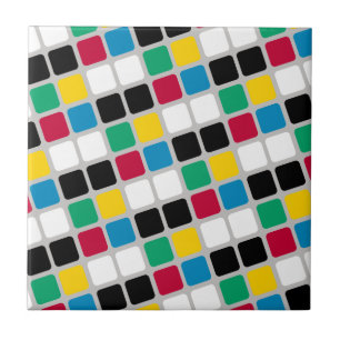 Ceramic Tile Colorful Colors