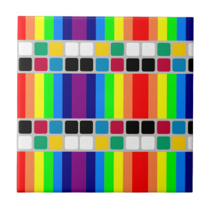 Ceramic Tile Colorful Colors