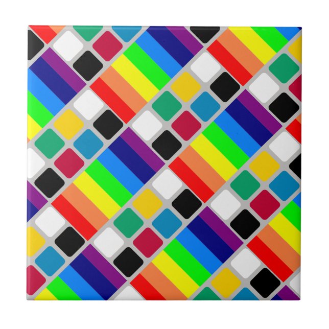 Ceramic Tile Colourful Colours (Front)