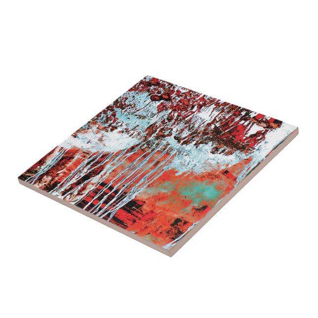 Ceramic Tile – Corrosion Pulse (Side)