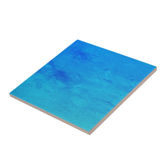 Ceramic Tile for Enduring Elegance Blue (Side)