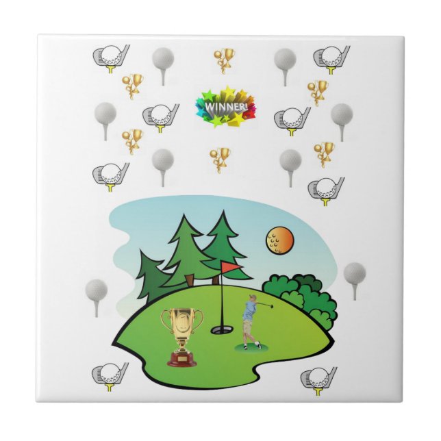 Ceramic Tile Golf (Front)