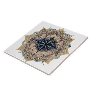 Ceramic Tile historical turkish motif design