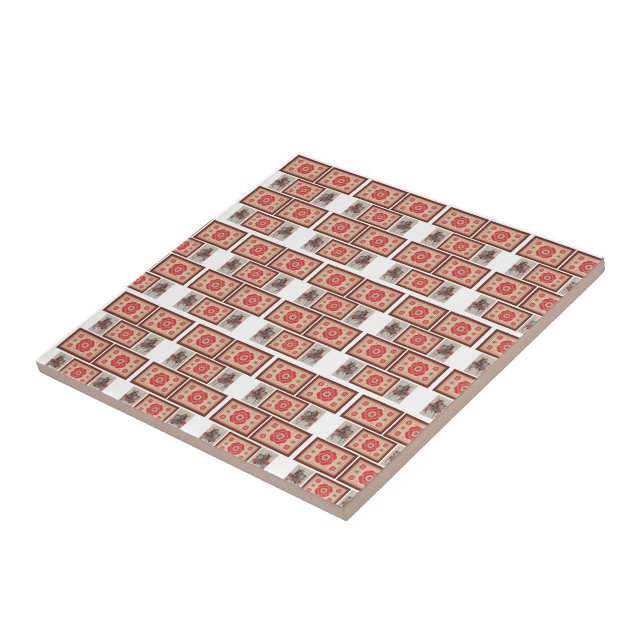 Ceramic Tile Japanese Armour (Side)