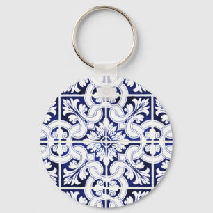 Ceramic Tile Keychain