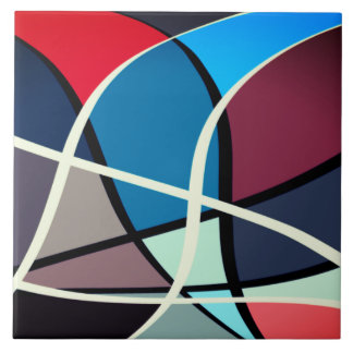 Ceramic Tile, Large (6" × 6") Pattern 01 Tile