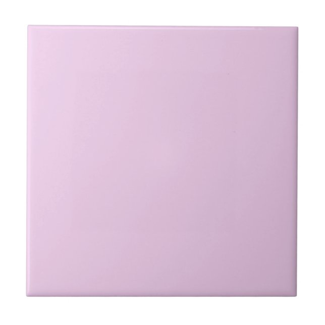 Ceramic Tile Light Purple Square (Front)