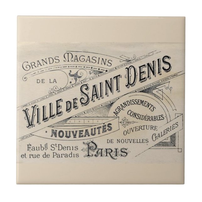 Ceramic Tile Paris (Front)