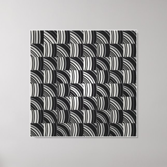Ceramic Tile Pattern  Canvas Print (Front)