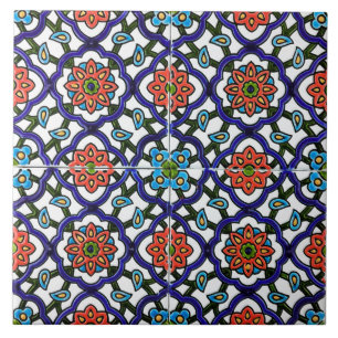 Ceramic Tile -  Persian Style Colourful Wall Tile