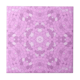 Ceramic Tile pink mosaic
