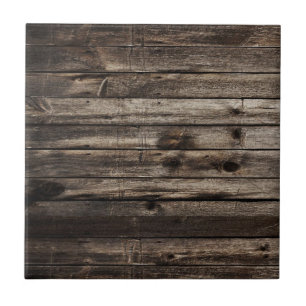 Ceramic Tile Rustic Dark Wood