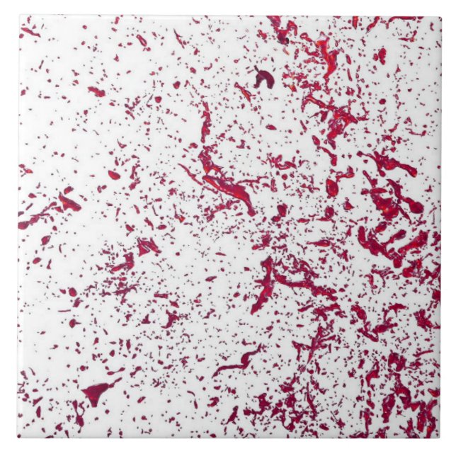 Ceramic Tile - Splashed Paint (Front)