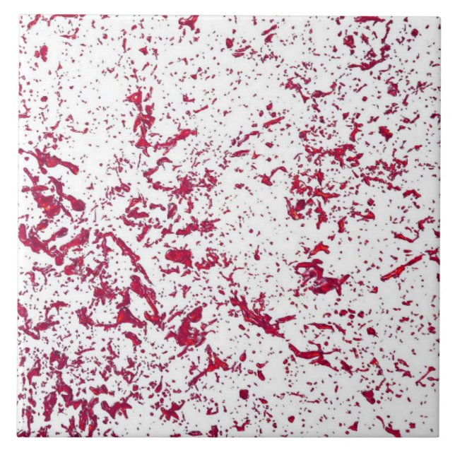 Ceramic Tile - Splashed Paint Design2 (Front)