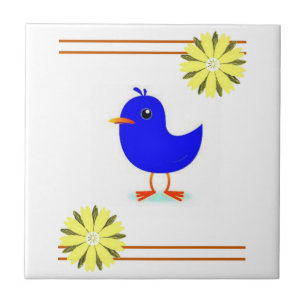 Ceramic Tile Sunflower