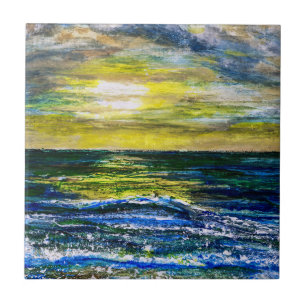 Ceramic Tile - Sunset Seaside Moods
