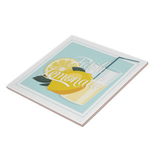 Ceramic Tile/Trivet-Lemonade Ceramic Tile