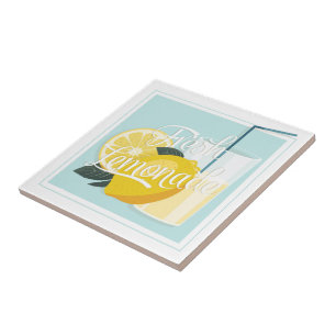 Ceramic Tile/Trivet-Lemonade Ceramic Tile