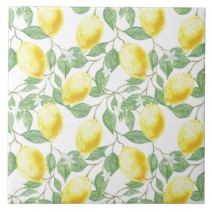 Ceramic Tile/Trivet-Lemons Ceramic Tile