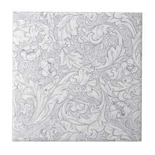 CERAMIC TILE : WILLIAM MORRIS : FLORAL PATTERN