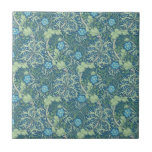 CERAMIC TILE ; WILLIAM MORRIS : SEAWEED<br><div class="desc">WILLIAM MORRIS DESIGN CERAMIC TILE</div>