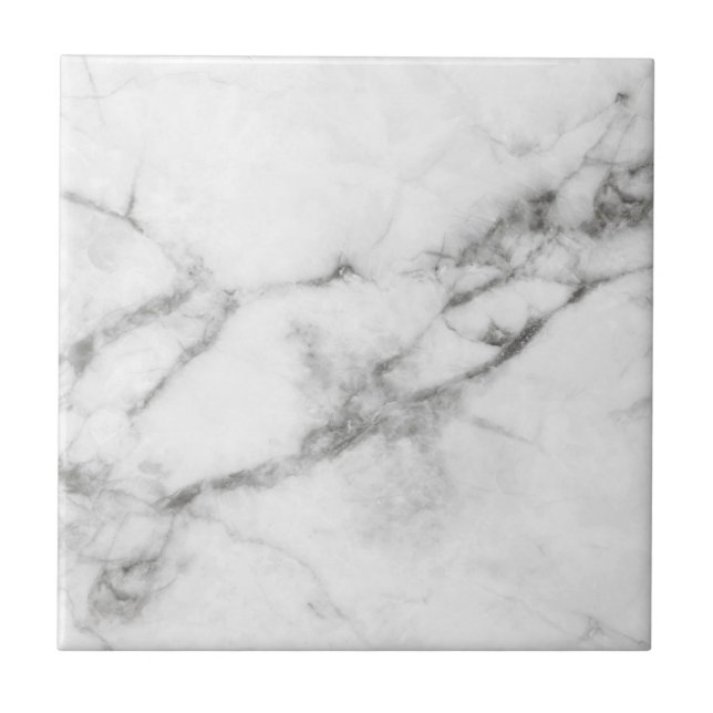 Ceramic Tile with marble print (Front)