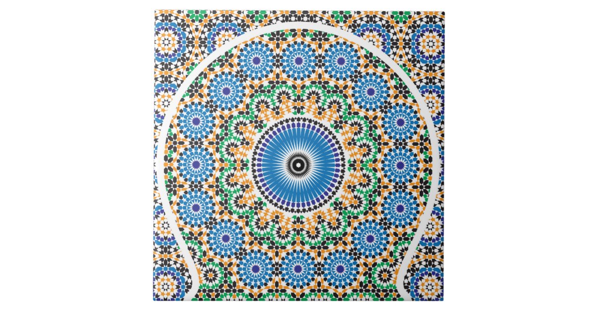 ceramic tile with mosaic | Zazzle.co.uk